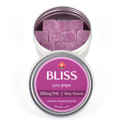 Bliss Edibles - Juicy Grape Gummies