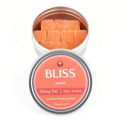 Bliss Edibles - Peach Gummies