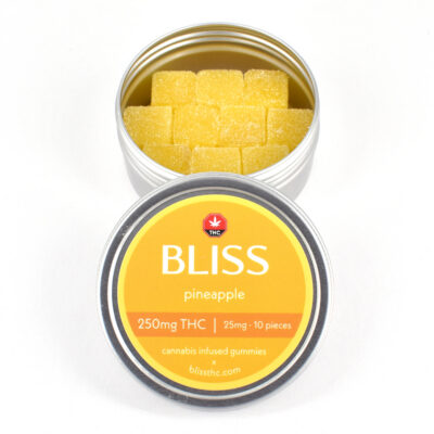 Bliss Edibles - Pineapple Gummies