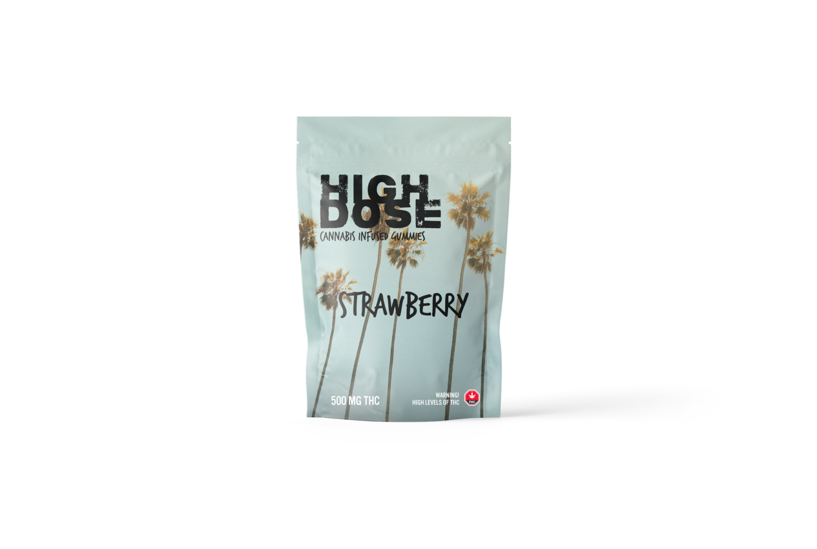 High Dose – Strawberry THC Gummy 500mg