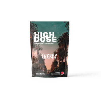 High Dose – Cherry THC Gummy 500mg