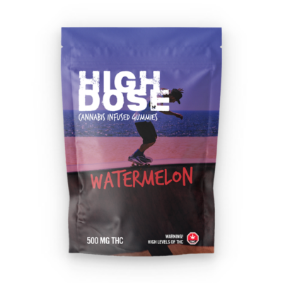 High Dose – Watermelon THC Gummy 500mg