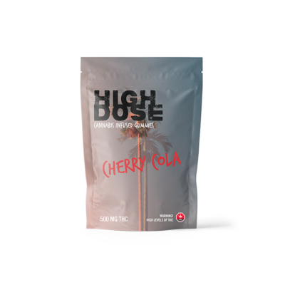 High Dose – Cherry Cola THC Gummy 500mg