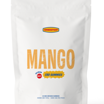 OneStop - Mango 500mg CBD Gummies