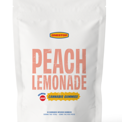 OneStop - Sour Peach Lemonade THC Gummies
