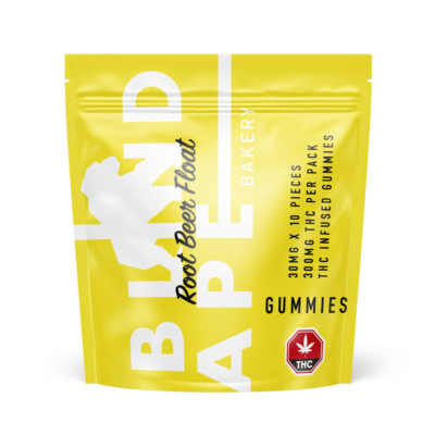 Blind Ape – Root Beer Float 300MG THC Gummies